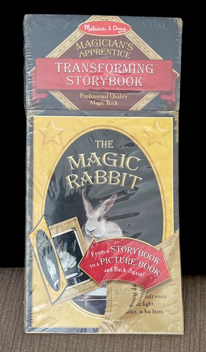 Melissa & Doug Transforming Storybook Magicians Apprentice The Magic Rabbit New