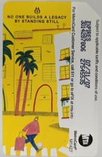 RIOMWA Ver 3 MetroCard, Expired-Mint