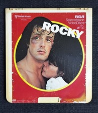 Rocky RCA SelectaVision CED VideoDisc Sylvester Stallone 1976 Film