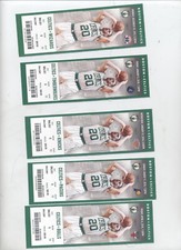1- 2017-18  Boston Celtics Full  Ticket  GORDON HAYWARD PHOTO