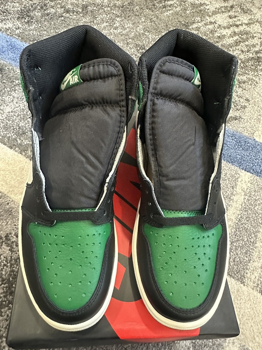 Size 11.5 - Men Nike Jordan 1 Retro High OG Pine Green 2018 no box / 555088 302 s-l400.jpg main image 4