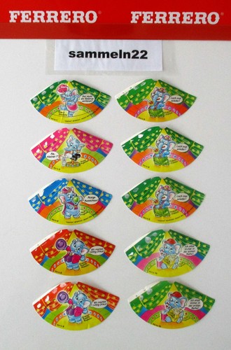 Komplettsatz Ü-Ei Hütchen Auswahl ab 1997 Original Ferrero - Bild 3 von 11