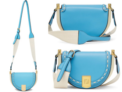FENDI MOONLIGHT Shoulder-Bag Satchel Umhängetasche Tasche Handbag Crossbody Bnwt