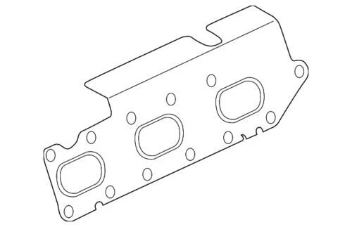 Junta colectora derecha Ford 2011-2023 serie Transit F-150 BL3Z-9448-C NUEVA OEM Foto 3 de 4