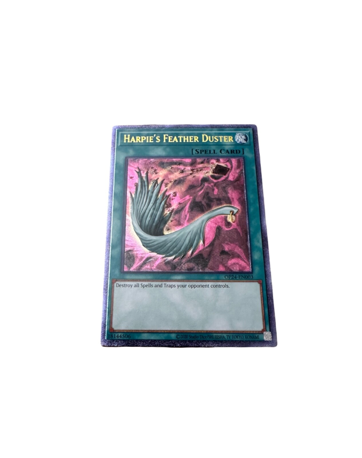 Harpie's Feather Duster Ultimate Rare NM 1 (OP24EN003) eBay