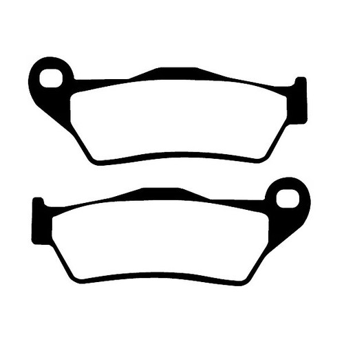 EBC Organic FRONT Disc Brake Pads Fits MBK VP300 R KILIBRE (2003 to 2004) - Picture 4 of 5