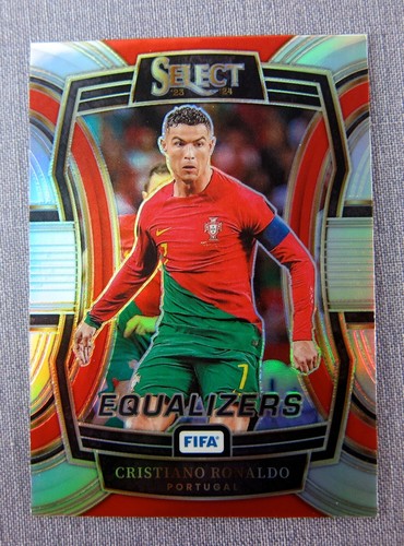 2023-24 Panini Select FIFA Cristiano Ronaldo Equalizers Silver Prizm #3 Portugal