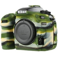 for Nikon D7500 Soft Silicone Rubber Camera Protective Body Case Skin Camera Bag