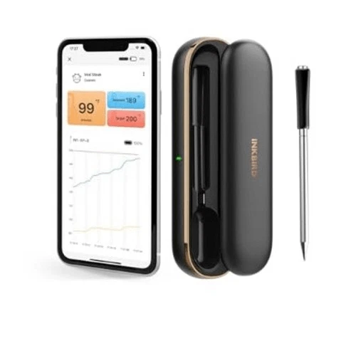 INKBIRD Wireless Meat Thermometer INT-11P-B, Bluetooth Meat Thermometer