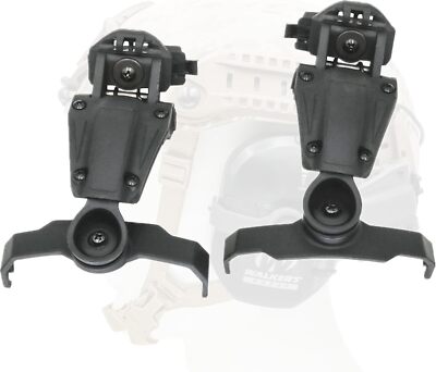 HEARFALCOM ARC Rail Adapter for Fast Series Helmets Compatible with GRAY 