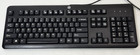 HP Wired Standard USB Computer Desktop Keyboard Black 672647-003 KU-1156