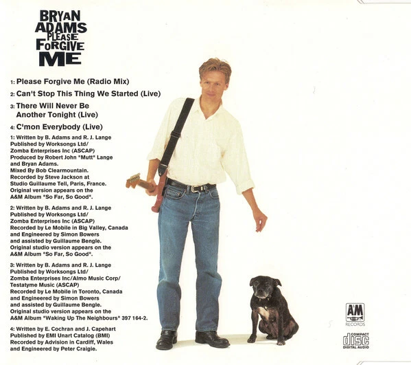 Bryan Adams - Please forgive me (4 Track Maxi CD) - Bild 2 von 2