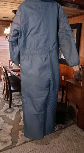 Genuine Yamaha Snowmobile Suit Quilted Heavyweight Hooded Pockets Men's Large - Picture 4 of 7