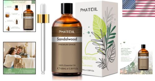 Versatile 100ML Sandalwood Essential Oil - Ideal for Diffusers, Soaps & Gifts - Picture 2 of 10