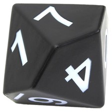 KES3224 Kessler Corporation Giant Foam Dice: d10 Black