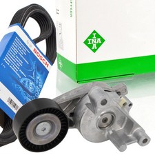 BOSCH 6DPK1215 Keilrippenriemen + Spanner für VW CADDY III 1.9D 2.0D