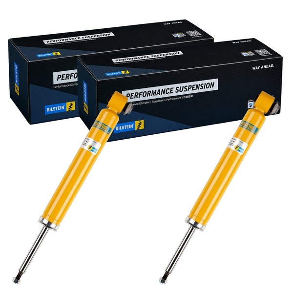 2X Bilstein Gasdruck StoßDÄMpfer Satz Hinten Passend FÜR BMW 5 Links+Rechts |-image