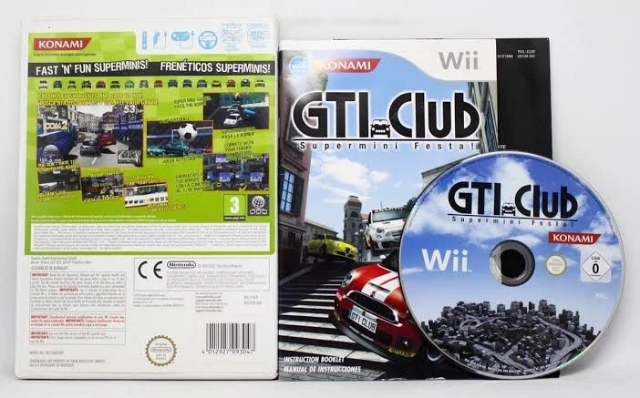 GTI CLUB SUPERMINI FESTA - NINTENDO WII - PAL ESPAÑA - SUPER MINI, foto 3 de 3