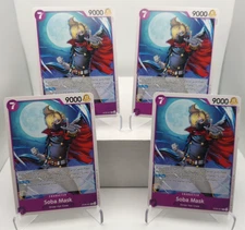Soba Mask Playset - ST26-001 x4 - Starter Deck 26 - One Piece TCG - English