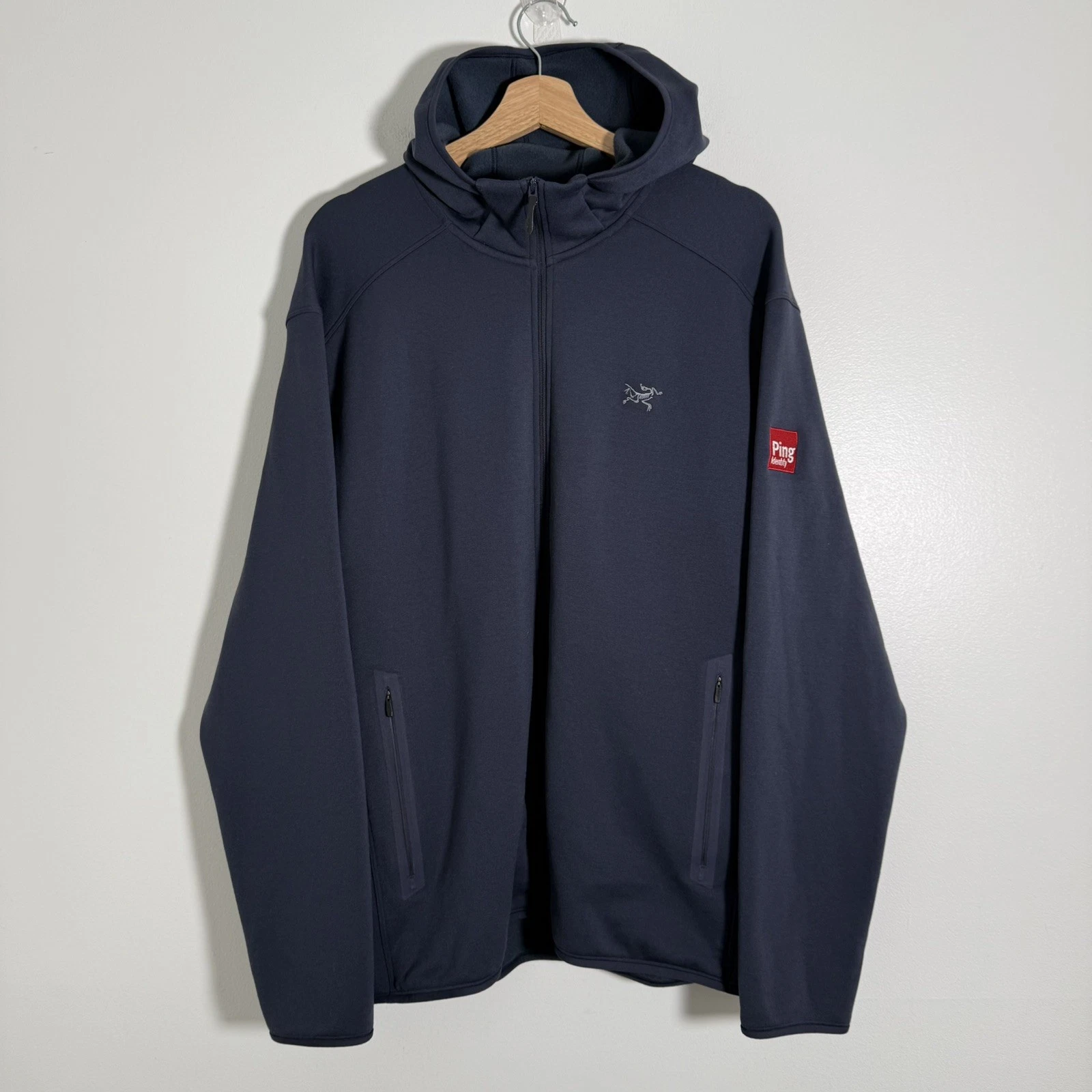 Arc'teryx Kyanite Hoody Navy Blue Long Sleeve Mens Sz 2XL Hooded Lightweight
Opens in a new window o
