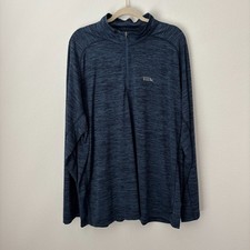 Eddie Bauer 1/4 Zip Pullover Men's 2XL Resolution Performance Training Hiking