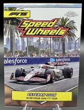 2025 Topps Chrome F1 Esteban Ocon 1975 SPEED WHEELS Insert #75-HF1 Haas