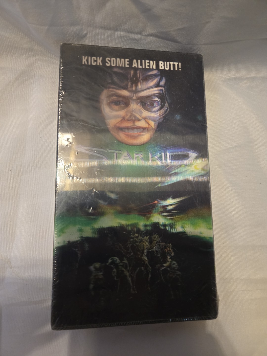 NEW Star Kid VHS Factory Sealed SCREENER Rare! Lenticular Cover