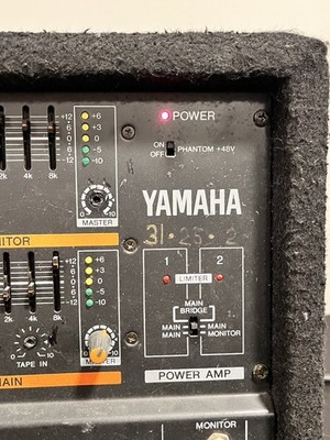 Yamaha EMX640 6 Channel Powered Mixer Dual Amp for sale online | eBay
