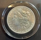 1904 P Morgan Silver Dollar in capsule  90% Silver #1301