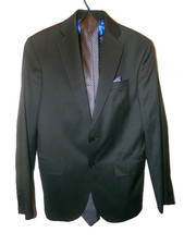 Ted Baker London sz 36S dark gray with new Ted Baker Tie jacket blazer