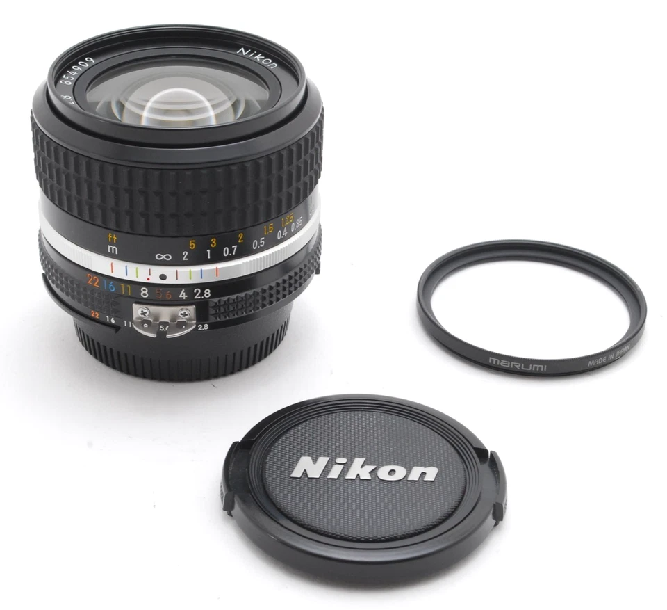 SIC [MINT] Nikon Ai-S Nikkor 24mm f/2.8 S/N 854xxx AIS Wide Angle MF Lens JAPAN - Imagen 2 de 4