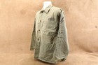 USMC Marine US Post-WW2 Korea Chevrons Stenciled P-47 HBT Combat Fatigue Shirt — photo 4
