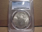1927 - P Peace Silver Dollar. PCGS MS62, Free Shipping
