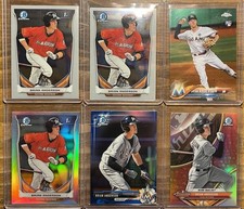 Brian Anderson (6 Card Lot) Bowman Chrome 1st Refractor (4 RC’s)