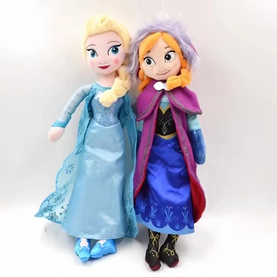 MARKENLOS Disney- Frozen Princess Elsa & Anna Plüsch Spielzeug Gefüllt Puppe Xmas Geschenk