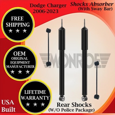 Monroe OEM Rear Shocks Sway Bar For 2006-2023 Dodge Charger Lifetime Warranty