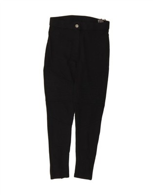 Marks & Spencer Damen Skinny Freizeithose UK 10 Small W27 L25 schwarz AE06