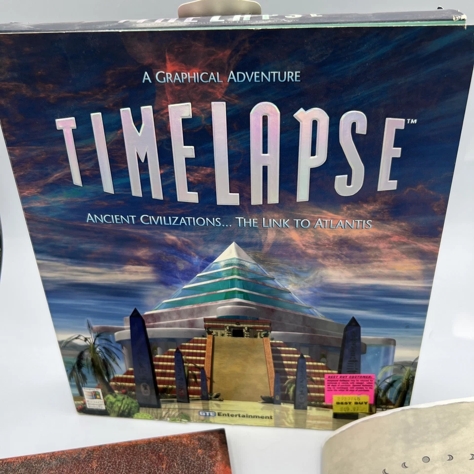 Game Timelapse Ancient Civilizations The Link To Atlantis PC CD-Rom Complete - Image 2 of 4