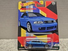Hot Wheels Car Culture Deutschland Design Audi S4 Quattro 5/5 Nuevo en Paquete