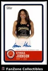 2023 Topps McDonald's All American Basketball #PA-KJ  KYMORA JOHNSON AUTP
