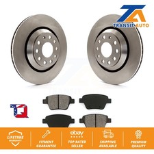 Disc Brake Rotor & Semi-Metallic Pad Rear Kit For Volkswagen GTI Audi A3 Quattro