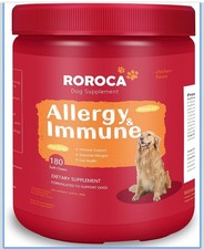Dog Allergy Chews, Itch Relief for Dogs, Allergy Relief and Immune Supplement