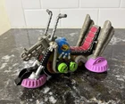 VINTAGE 1990 Playmates TMNT Mutant Ninja Turtles Motorcycle Mirage NICE!!