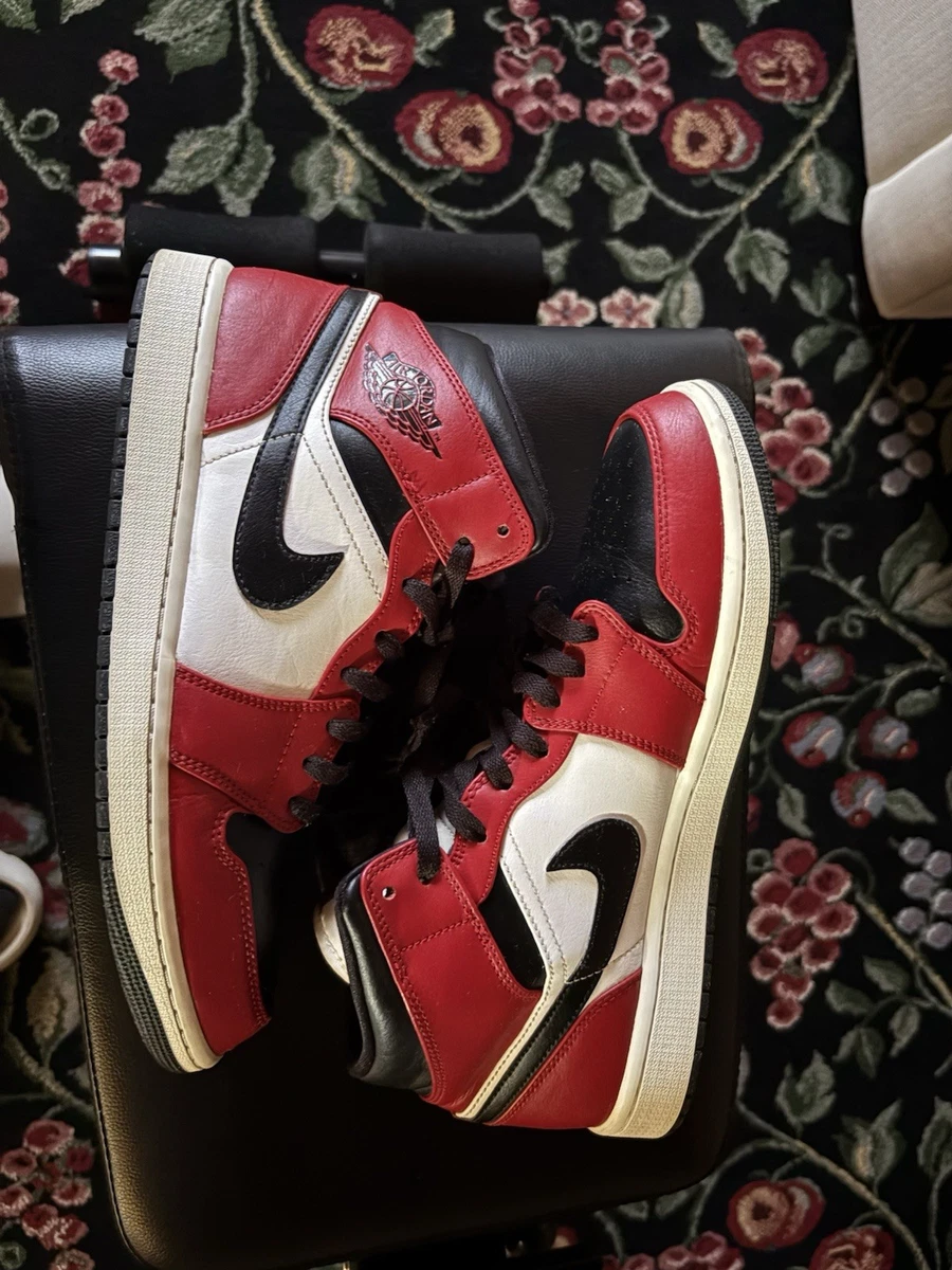 Jordan 1 Mid Black Gym Red for Sale - Authenticity Guaranteed - eBay