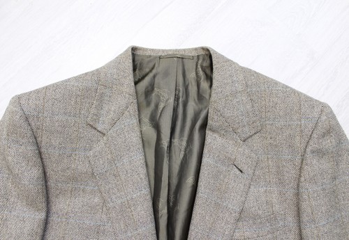 Men's BRIONI Wool Check Sport Coat Jacket Blazer Size 52 US42 made in ITALY - Picture 9 of 14