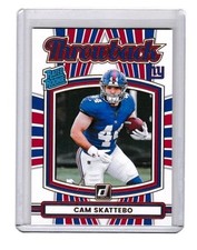 2025 Donruss Throwback Cam Skattebo RC 36