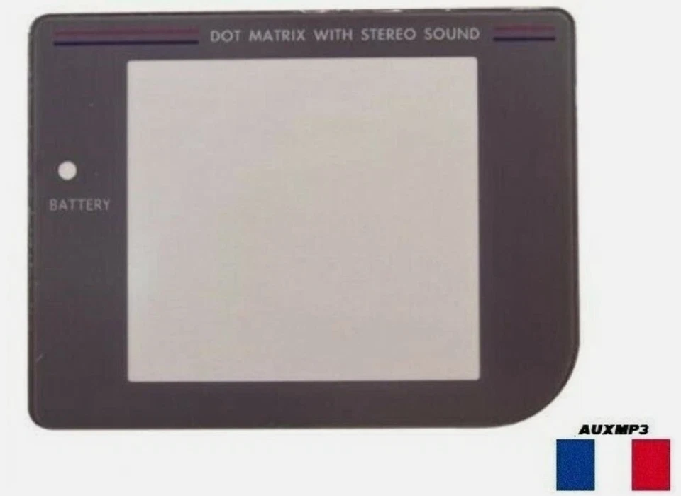 ☆ ECRAN/ VITRE DE REMPLACEMENT CONSOLE NINTENDO GAME BOY classic/ SCREEN NEUF ☆