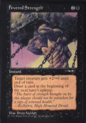 Fevered Strength #11 Alliances Magic: The Gathering
