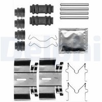 Delphi ZubehöRsatz Scheibenbremsbelag LX0563 FüR Toyota Nissan Rav 2 ZCA25_ 4WD