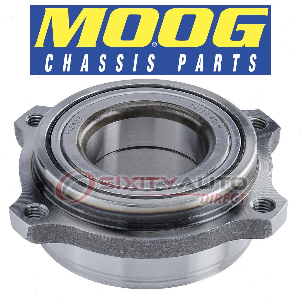 MOOG Rear Wheel Bearing Assembly for 2012-2015 Mercedes-Benz SLS AMG 6.3L V8 od